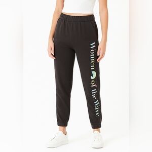 NWT O'NEILL/ Women Of The Wave/ Black Jogger Sweats/ Size US XXL